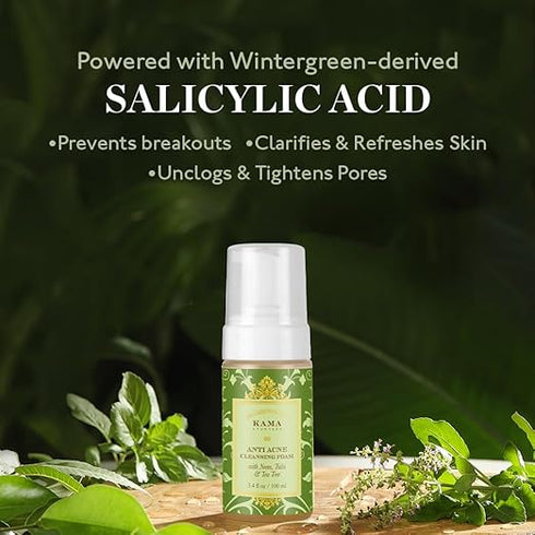 Kama Ayurveda Anti Acne Cleansing Foam 100ml